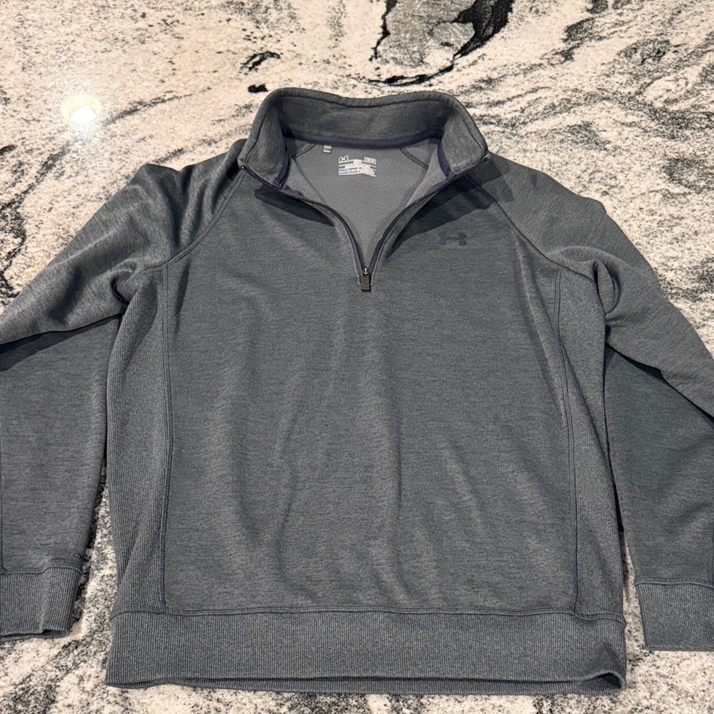 Under Armour Charcoal Quarter-Zip Top